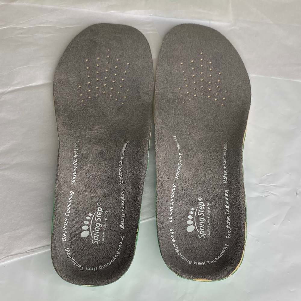 Spring Step Gray Shoe Insoles